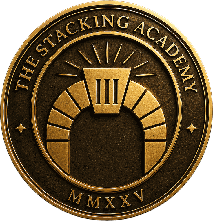 The Stacking Academy seal
